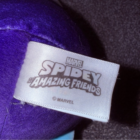 Squishmallows Marvel Spiderman Ghost Spider 10.5”  HugMees Soft Plush - Picture 6 of 7
